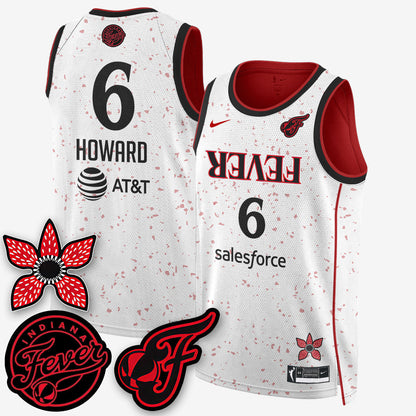 Indiana Fever 'Stranger Things' Jersey - Stitched