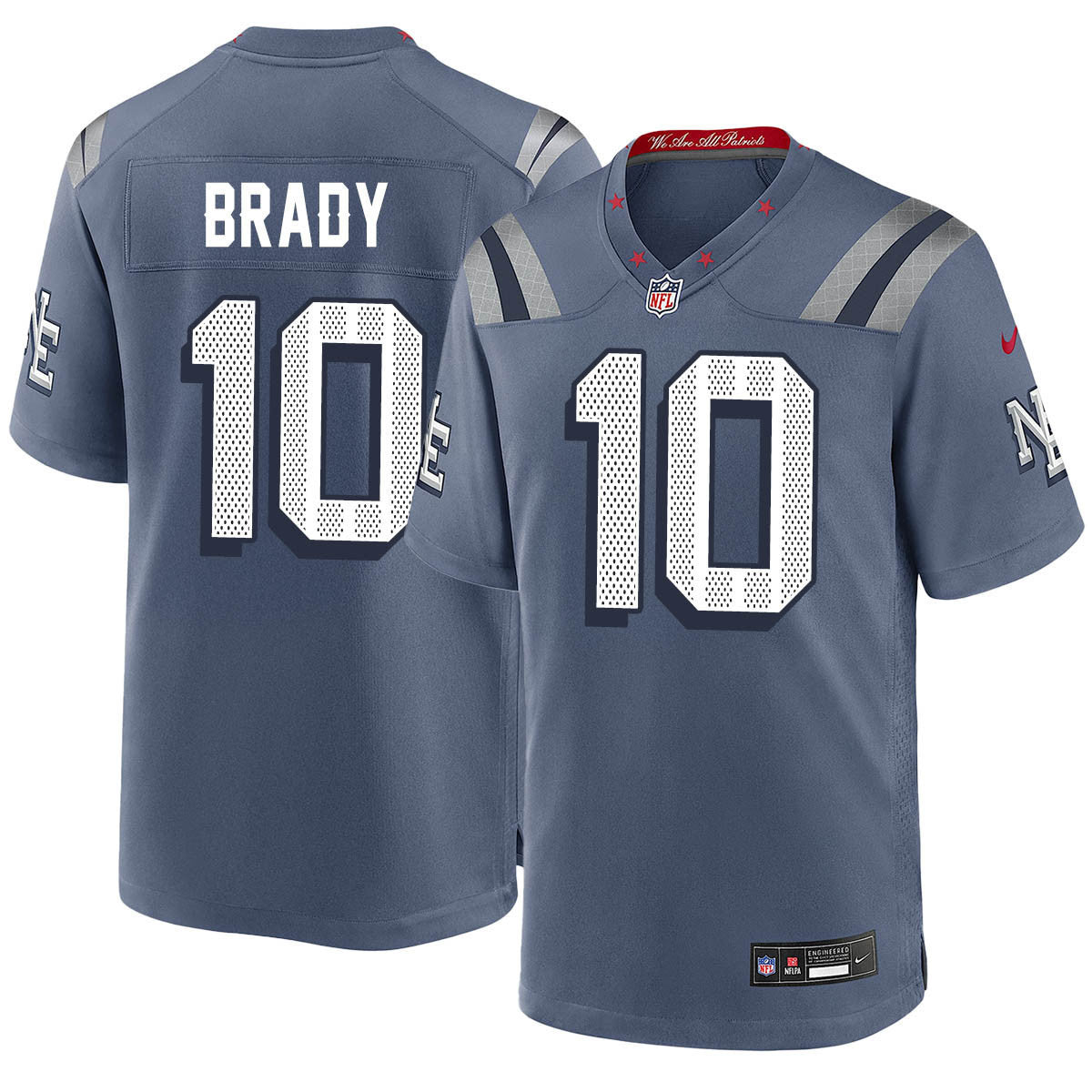 New England Patriots F.U.S.E. Limited Rivalry Series Jersey - All Stitched