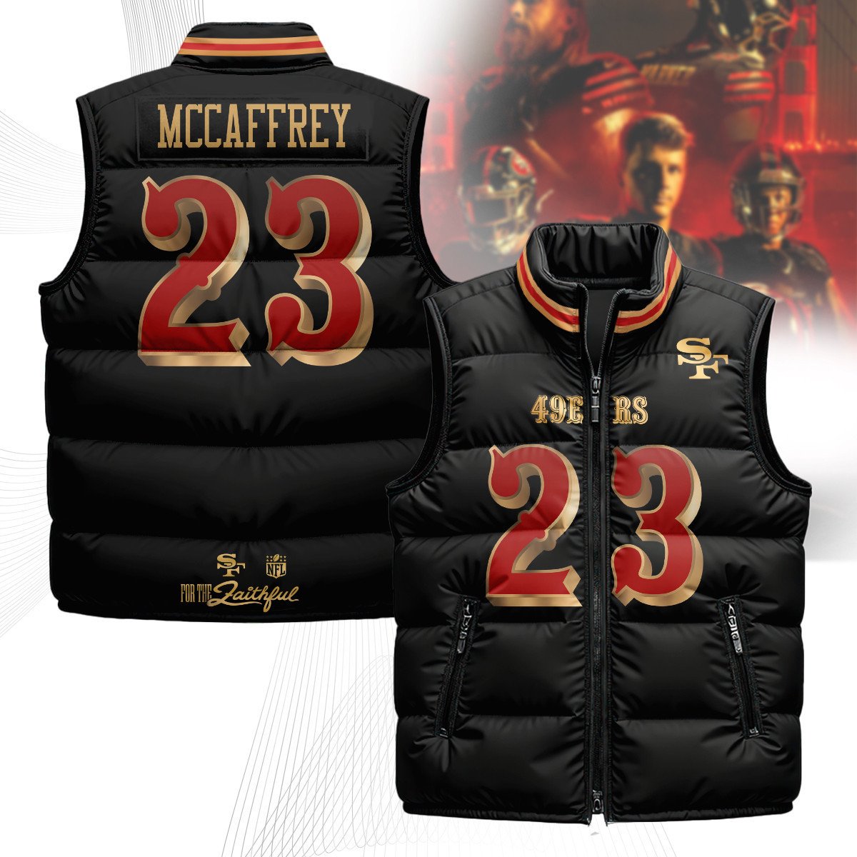 San Francisco 49ers Rivalry Series Puffer Vest