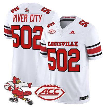 Men's Louisville Cardinals '1980s Throwback' Vapor Limited Jersey - All Stitched
