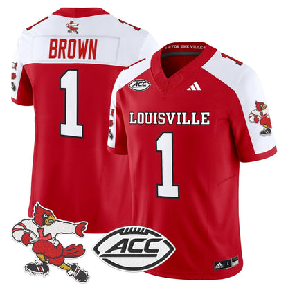 Men's Louisville Cardinals '1980s Throwback' Vapor Limited Jersey - All Stitched