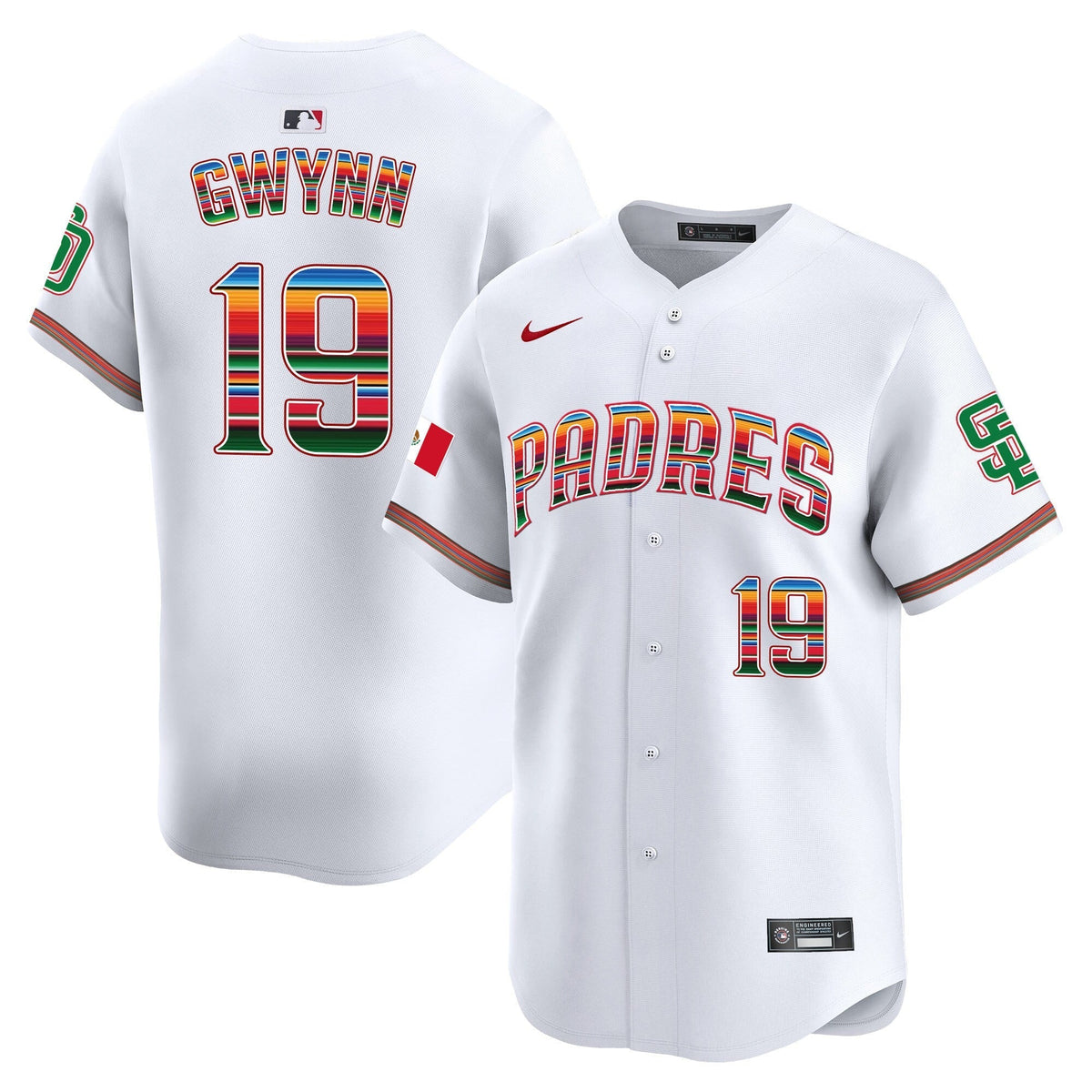 Men's San Diego Padres Mexico Premier Limited Jersey - All Stitched