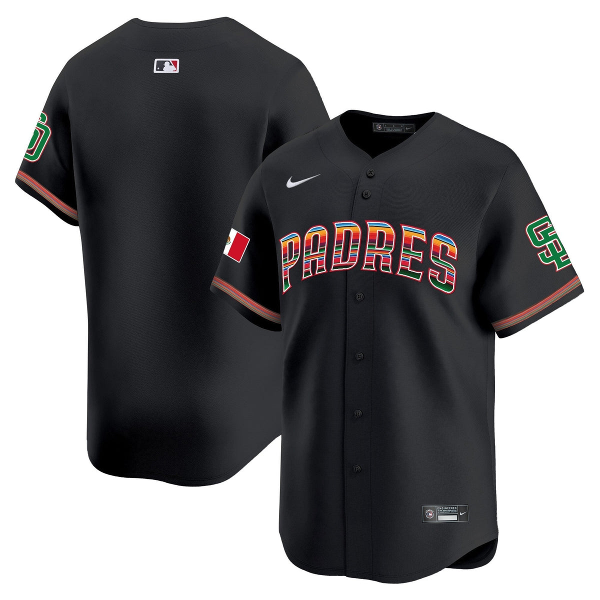 Men's San Diego Padres Mexico Premier Limited Jersey - All Stitched