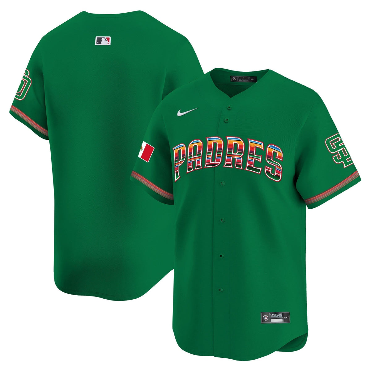 Men's San Diego Padres Mexico Premier Limited Jersey - All Stitched