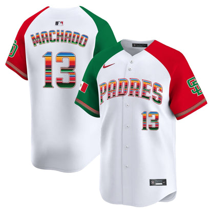 Men's San Diego Padres Mexico Premier Limited Jersey - All Stitched