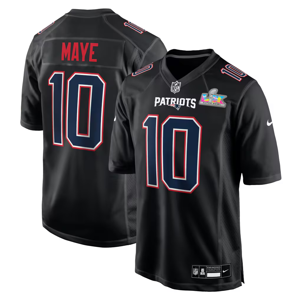 NE Carbon Fashion Game Limited Jersey - Stitched