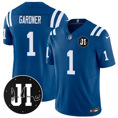 IND Limited 2025 Jersey - Memorial Patch for Jim Irsay - Stitched