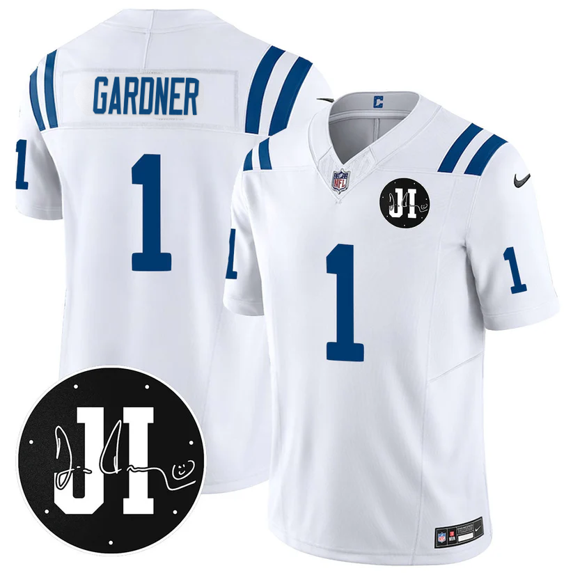 IND Limited 2025 Jersey - Memorial Patch for Jim Irsay - Stitched