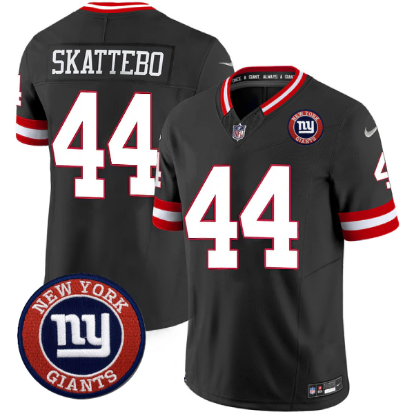 Cameron Skattebo #44 NYG Jersey - Stitched N1